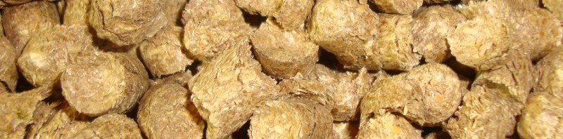 Pellets de paille compressée pour rats